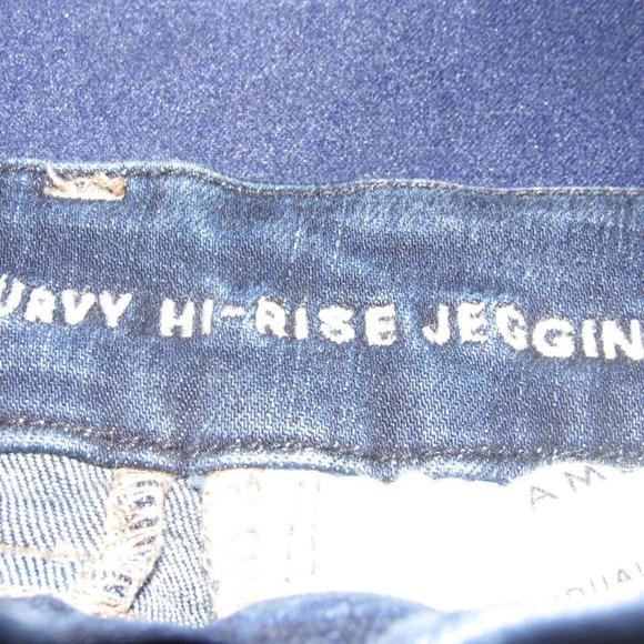 AMERICAN EAGLE Next Level Stretch Curvy High-Rise Jegging Size 2 Long - Picture 6 of 7